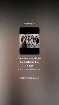 MEOVV (미야오) song BURNING UP English translation.