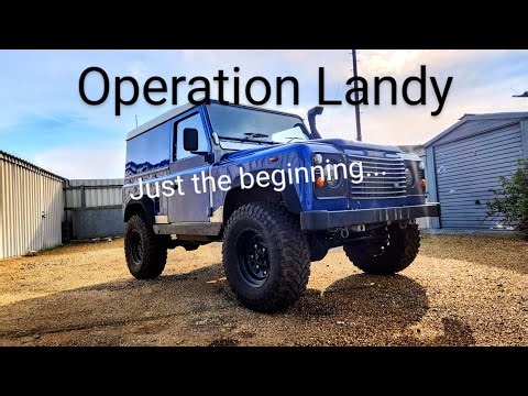 Land Rover Defender- Side Step Install