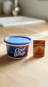 2-Ingredient Butterscotch Cool Whip Candy Bites Golden Butterscotch Cool Whip Cloud Candy Bites Ingredients: 1 tub Cool Whip, thawed (8 oz) | Easy Recipes