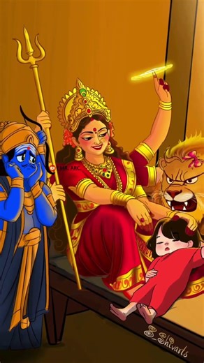 After I shared all my today's problem's list with maa. #bhakti #trending #yosho #shorts #viralshorts