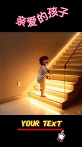 PIANO STAIRS LED楼梯照明 给亲爱的孩子安全和感性