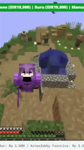 Today is Friday but playing Minecraft Indonesia YouTube now FF #shorts #viral #trending #minecraft