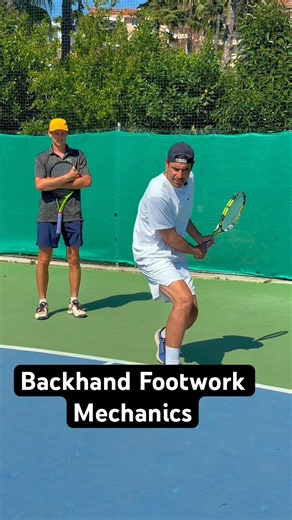 backhand Footwork Mechanics