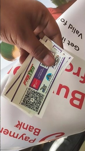 Airtel payments Bank fastag benefits scan to recharge on the go