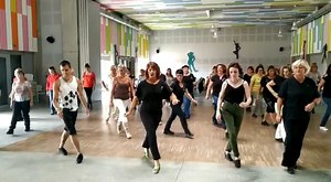 Castles Line Dance Demonstration with Maggie Gallagher