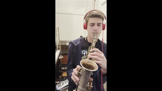 Original Samba Tune #saxophone�� #originalsong #originalsound #jazzorgan #sopranosaxophone #recordingstudio #vintageinstruments #samba #bossanova #sax