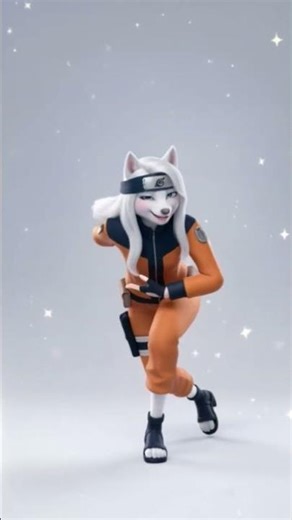 Naruto Dancing Dog Jinsoon | Anime Cosplay Challenge #Shorts