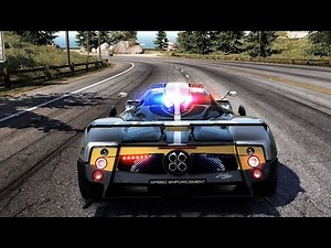 Need For Speed: Hot Pursuit - Pagani Zonda Cinque (Police) - Test Drive Gameplay (HD) [1080p60FPS]