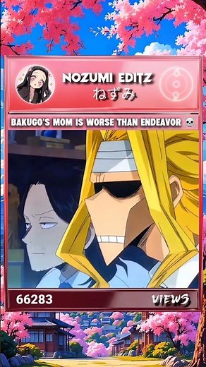 Bakugo Mom ☠️🔥 | My hero academia #myheroacademia #edit #amv #mha #anime