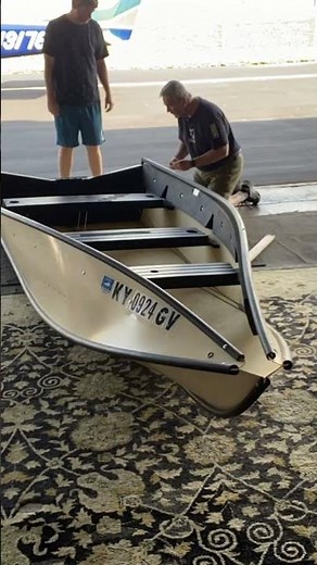 Assembling foldable Porta-Bote