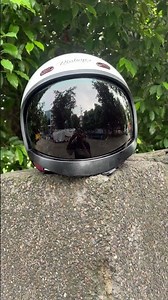 **🔥 Steelbird SBH-67 Vintage DOT 5.0 | Glossy White Open Face Helmet | Stylish Retro Helmet 😍**