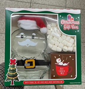 Hot Chocolate Set – 3-piece With Santa Claus Glass, Cocoa Mix, Marshmallows | Gift Set, Christmas Idea | Christmas Gift - Etsy