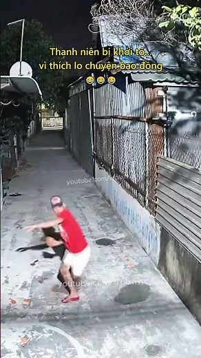 Thanh niên bị khởi tố...vì thích lo chuyện bao đồng 😂 #giangho #binhduong #banbe #phapluat #haihuoc