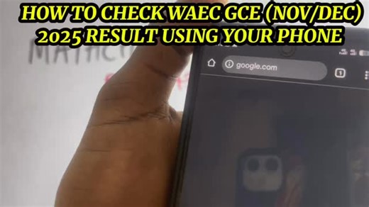 WAEC GCE Nov/Dec 2025 result is OUT 🔥 See the fastest way to check your result with your phone #WAEC2025 #WAECGCE #WAECResult #WAECNovDec #WAECUpdate WAECNigeria StudentUpdate ExamResult NaijaStudents FYP ForYou TrendingNow | Adegboyega Lukman Ayomide