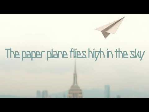 The paper plane flies high in the sky /With Ai voice【copyright-free.royalty-free music.フリー BGM】