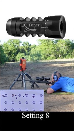 EC Tuner Brake - Shrink your groups and reduces recoil