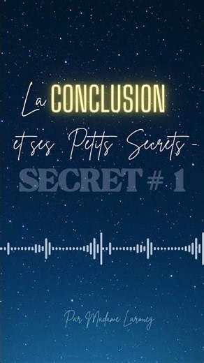 LA CONCLUSION - En Dissertation de Philosophie #philo #dissertation #terminale #methodo