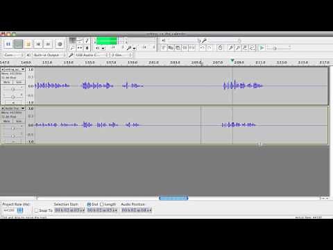 How to Dub Over Voices in Audacity