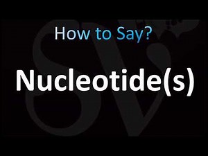 How to Pronounce Nucleotide/Nucleotides (CORRECTLY!)