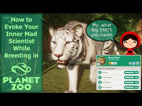How to Breed PERFECT and LEUCISTIC Animals in Planet Zoo!!