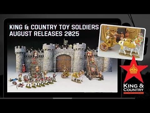 King & Country Toy Soldiers August's Releases - 2025