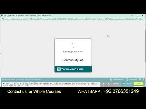 Excel 5A and 5B Simulation Exam Solution| for complete sol contact |‪@Myitlabsolutions512‬