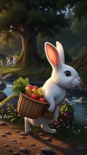 Rabbit And Fox Friendship Story #rabbit #anime