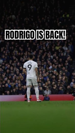 Rodrigo Muniz's emotional return from injury 🥹🤍