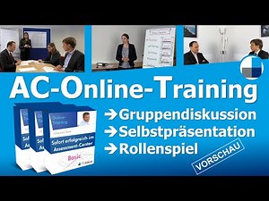 Assessment Center - Gruppendiskussion, Selbstpräsentation, Rollenspiel | ANZEIGE