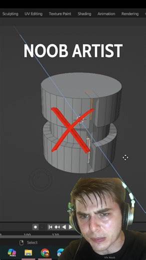 Stop messing up your geometry by doing this simple mistake! #blendertutorial #blender #blendercommunity #b3d #fyp | Sameegh Adams