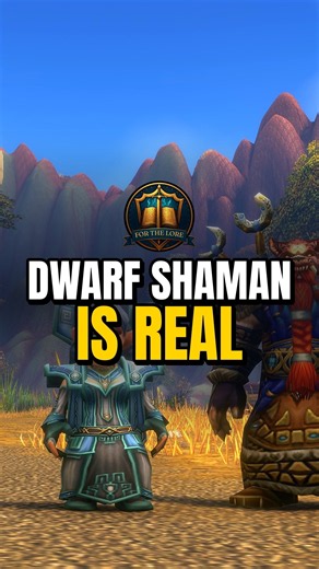 Dwarf Shaman is REAL in WoW Forever #warcraft #worldofwarcraft #wowforever