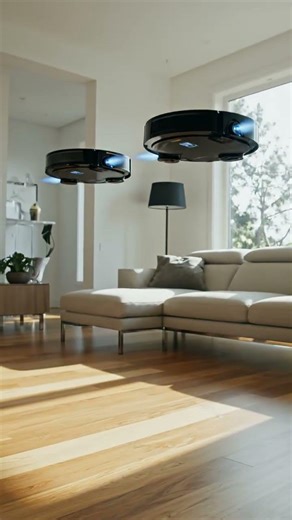 Flying Robot Vacuums