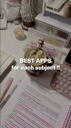 best apps for each subject 📱📚⭐️