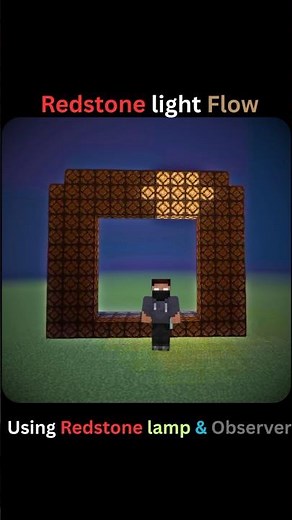 Minecraft Redstone Basics: Observer Lamp Flow for Beginners!