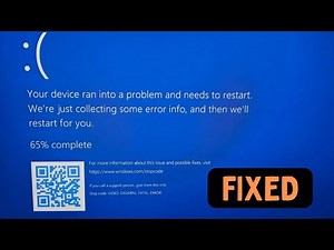 How To Fix VIDEO_DXGKRNL_FATAL_ERROR in Windows 11