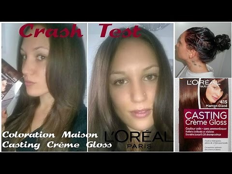 👩 Coloration Maison → Casting Crème Gloss de L'Oréal : crash test & revue 👩