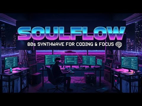 2-Hour Coding & Programming Music: 80s Synthwave for Deep Focus | Stranger Things Style (2 Hours)