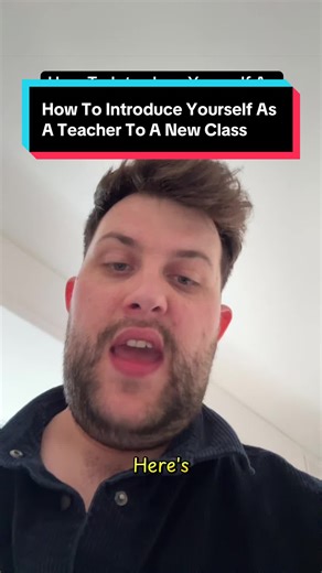 How To Introduce Yourself As A Teacher To A New Class #creatorsearchinsights
