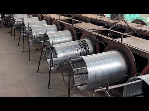 Electroplating galvanized wire production line for producing fine iron wire