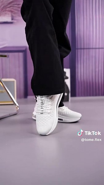 Air-cushion sneakers with soft soles and lightweight design. Free socks included and shipped from US warehouse. #OOTD #DailyStyle #ComfortStep #StreetStyle #CozyVibes
