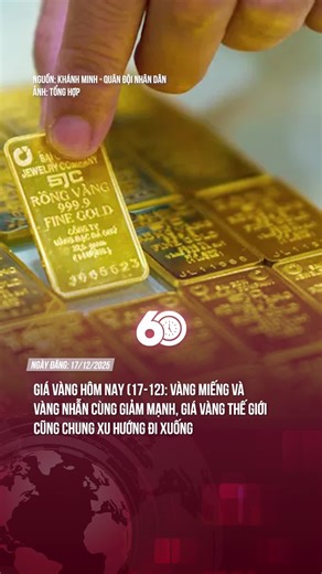 GIÁ VÀNG HÔM NAY GIẢM #theanh28 #tiktoknews #60giay | vàng kim long hôm nay