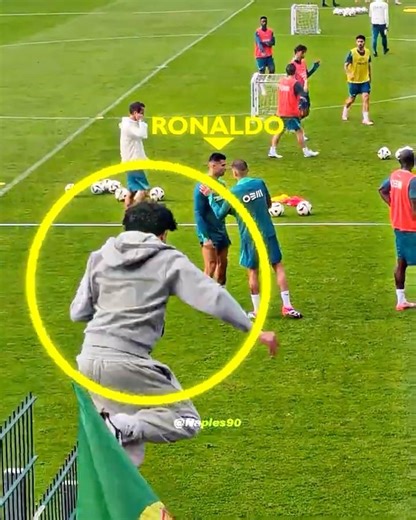 Kids do Anything to meet Ronaldo..❤️🩹