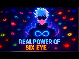 “Gojo’s Six Eyes EXPLAINED 🔥 | The True Power of Infinity!” #jujutsukaisen