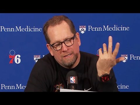 Nick Nurse Postgame Interview - Philadelphia 76ers vs Toronto Raptors | 2025-26 NBA Season