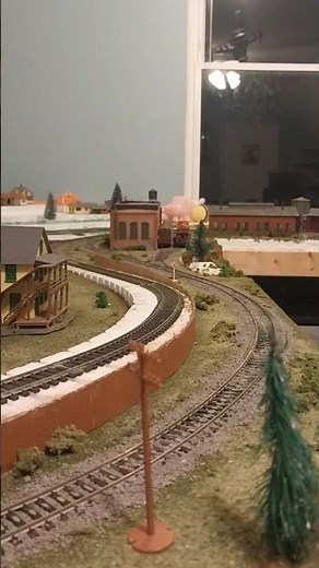 OO on the layout #trains #modelrailroad#modelrailway