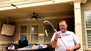 20FT Reach Gutter Cleaning Tools from The Ground, 12FT Telescoping Gutter Cleaner Tool Rain Gutter Cleaning Tool for Debris