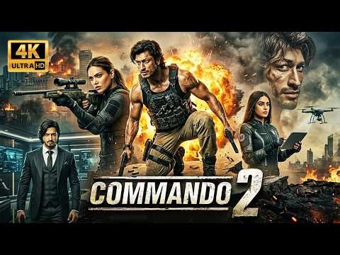एक धुरंधर हिंदुस्तानी कमांडो | Commando 2 4K Movie Vidyut Jammwal | Esha Gupta | Blockbuster Action