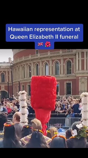 Hawaiian representation at Queen Elizabeth II funeral — singing Aloha ‘Oe as casket passes by #queenelizabethii #queenelizabeth #queen #funeral #news #hawaii #hawaiitiktok #hawaiitok #monarchy #history #kingdom #kanaka #fyp #foryou #fypシ