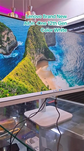 Lenovo A100 AIO 24 inch Core i3 12th Gen 8GB RAM 512GB SSD, Keyboard and Mouse (White) @59999 Brand New ✅Intel Core i3-N305 Processor ✅12th Generation ✅8GB RAM ✅512GB SSD ✅23.8 “ Non Touch Screen Display (1080p) ✅Wireless WiFi & Bluetooth ✅Color : Cloud Grey ✅White Wired Keyboard and Mouse ✅Brand New #lenovo #allinone #tech #officesetup #galway