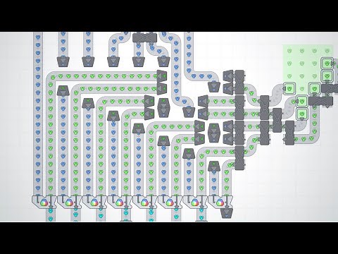 Top 1% Factory Building in Shapez.io